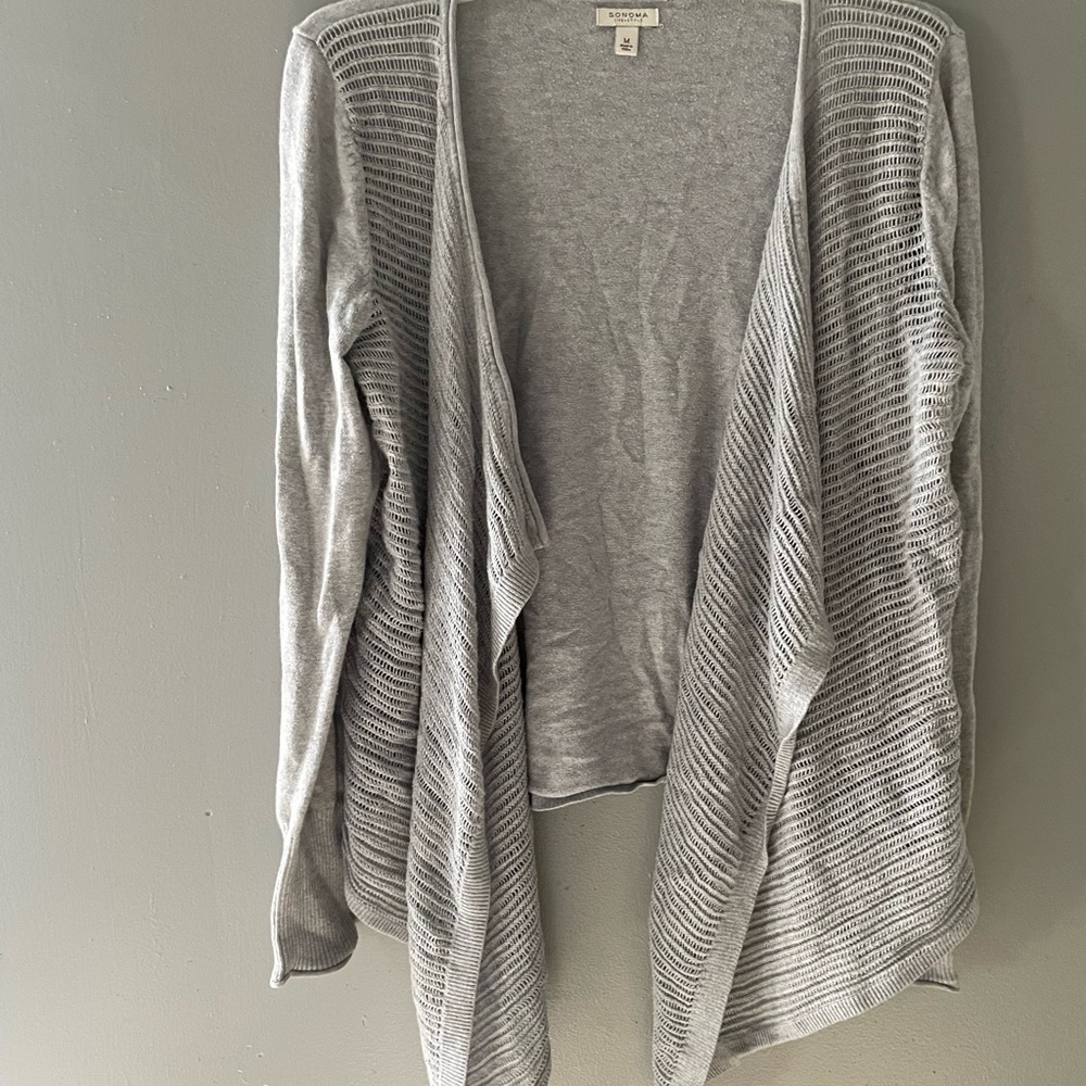 Gray Cardigan